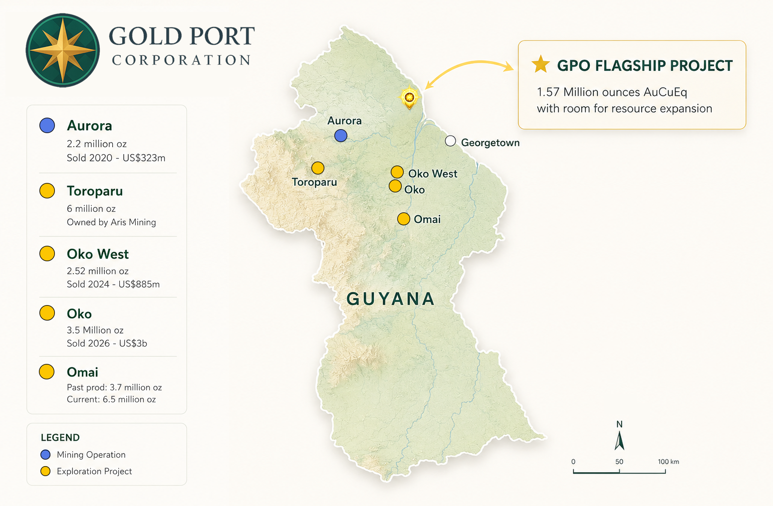 Groete Gold Copper Project Map